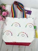 Load image into Gallery viewer, Love is Love Project Bag
