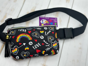 Love Is Love Belt Bag