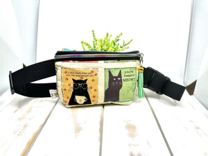 Your Cat is Talking Smack Belt Bag