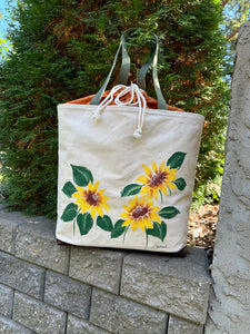 Sunflower Project Bag