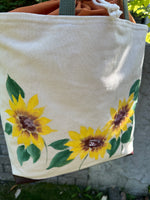 Load image into Gallery viewer, Sunflower Project Bag
